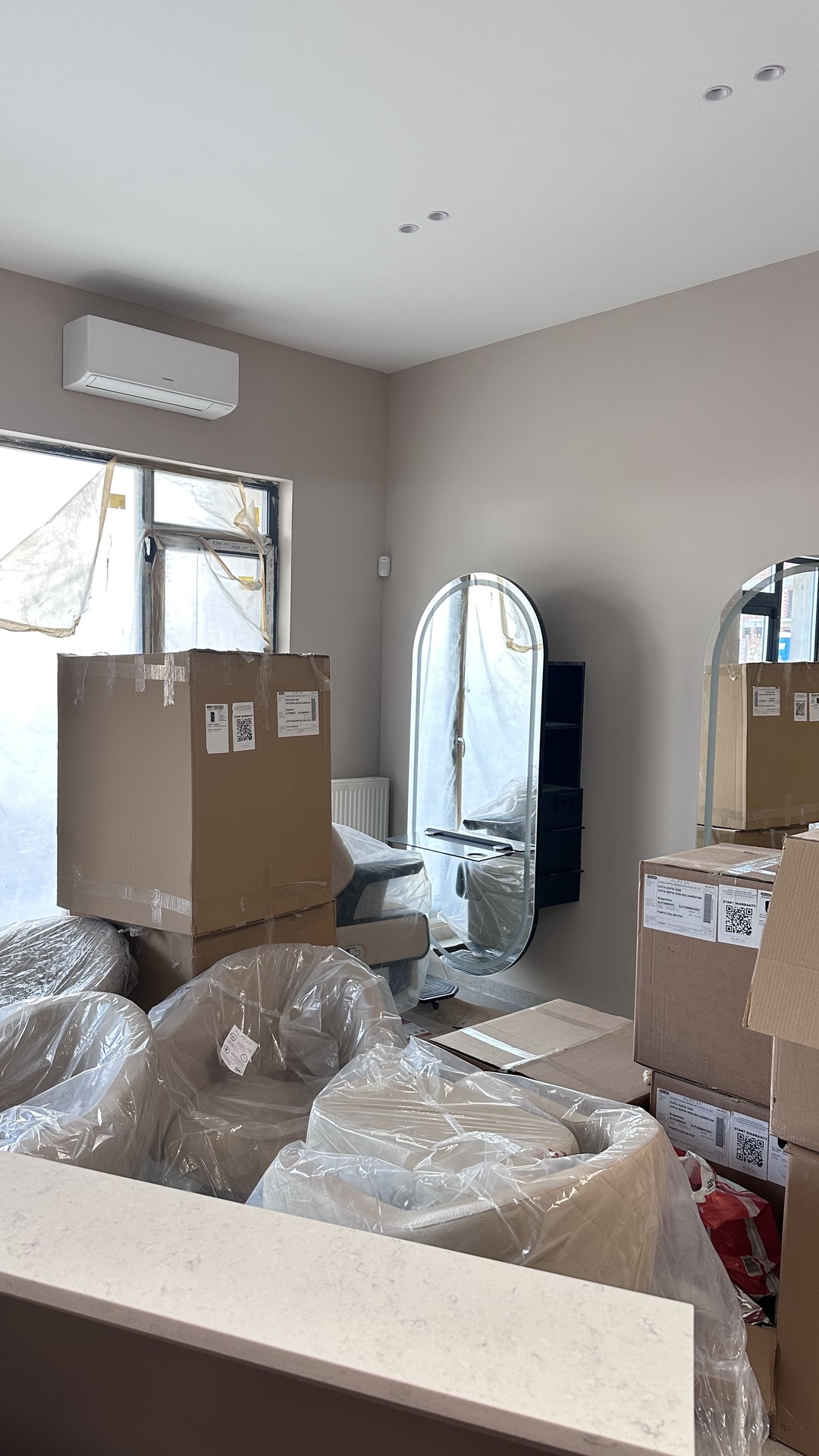 Before photo for Post Construction Cleaning